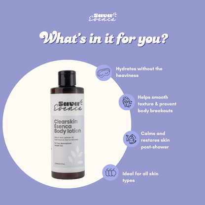 ClearSkin Esenca Body lotion